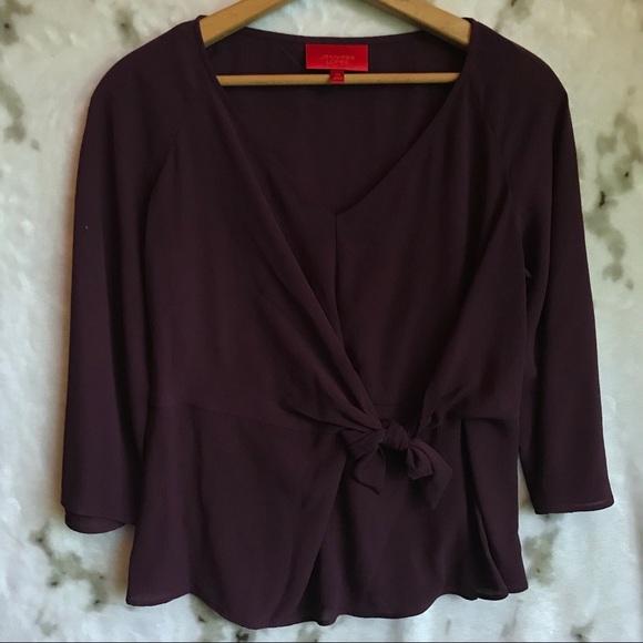 Jennifer Lopez Purple Top - Picture 1 of 6